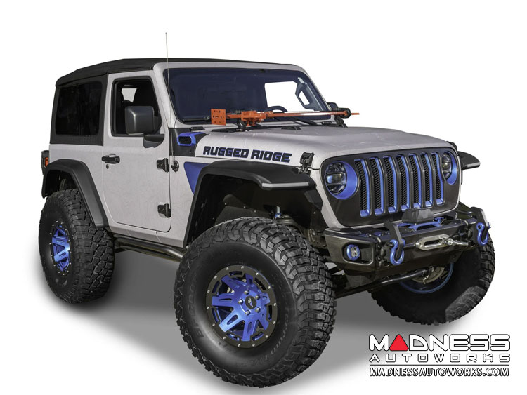 Jeep Wrangler JL Fender Flare Set by Rugged Ridge - Max Terrain